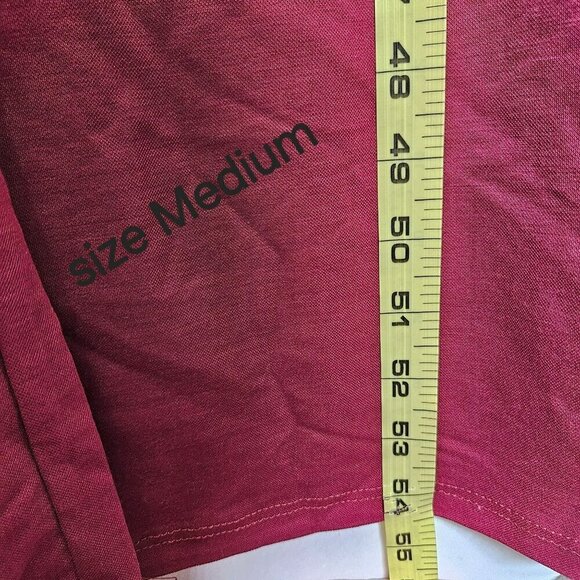 Sleeveless Maroon‎ Jumpsuit Studio B V-Neckline Pockets Pull On Boxy Lagenlook - Picture 16 of 16